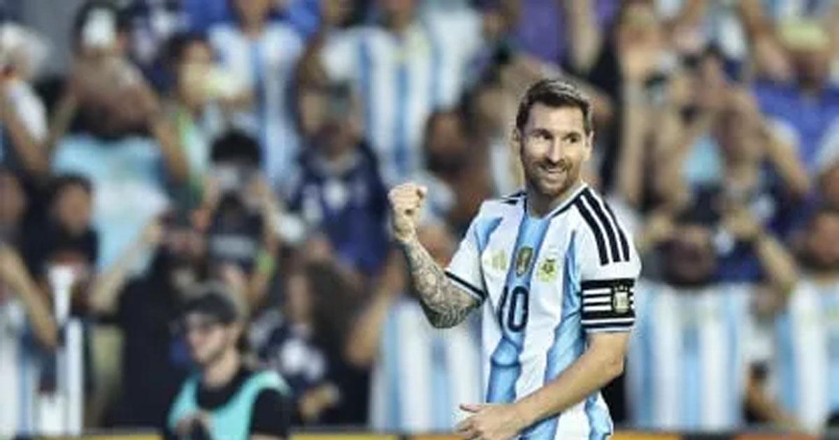La Pulga hizo otro gol reacutecord para la Seleccioacuten Argentina