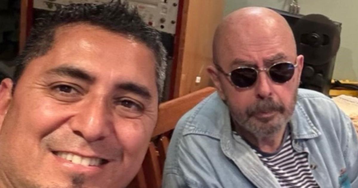La uacuteItima foto del Indio Solari tomada un diacutea antes de su muerte