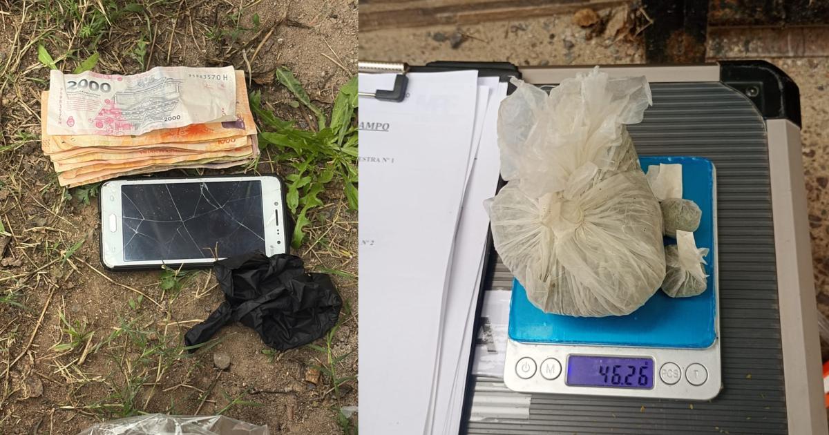 Demoraron a un hombre y le secuestraron marihuana dinero y un celular en el Bordm Mariano Moreno