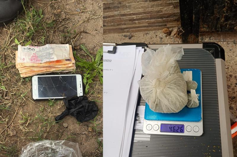 Demoraron a un hombre y le secuestraron marihuana dinero y un celular en el Bordm Mariano Moreno