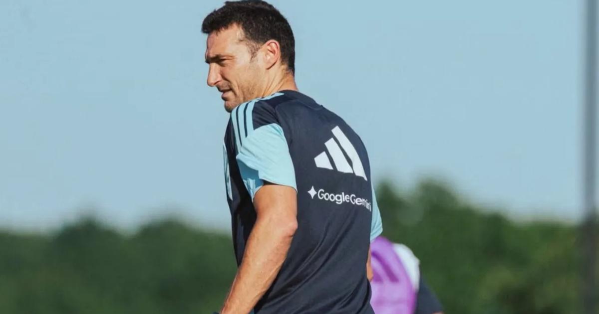 Scaloni define el reemplazante de Balerdi- Guido Rodriacuteguez y Agustiacuten Giay