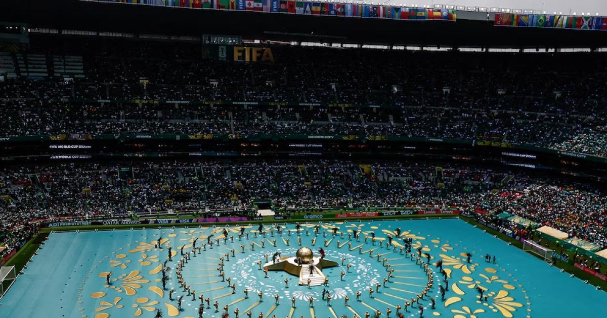 El Mundial 2026 se inauguroacute con una breve y colorida fiesta en el Estadio Azteca de Meacutexico