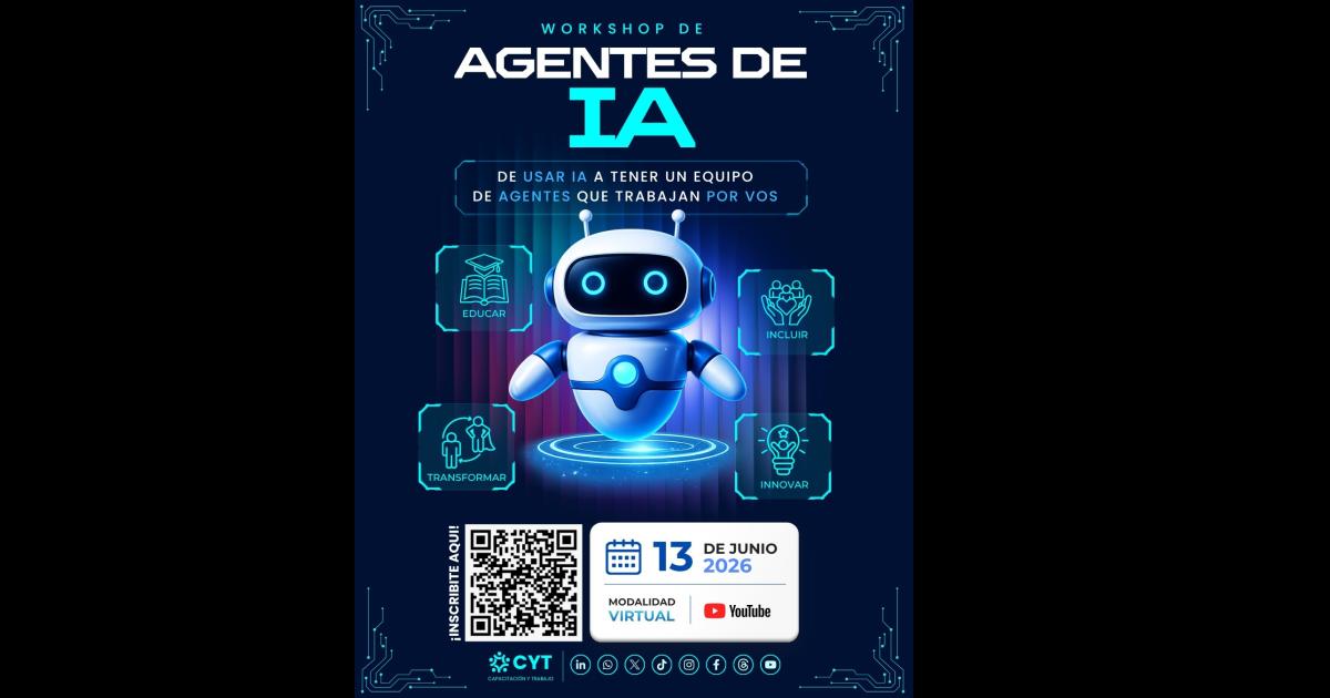 Realizaraacuten la 1ordf Jornada Nacional de Agentes de IA en la Educacioacuten