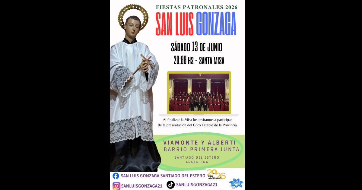 La comunidad de la capilla San Luis Gonzaga invita   a la santa misa