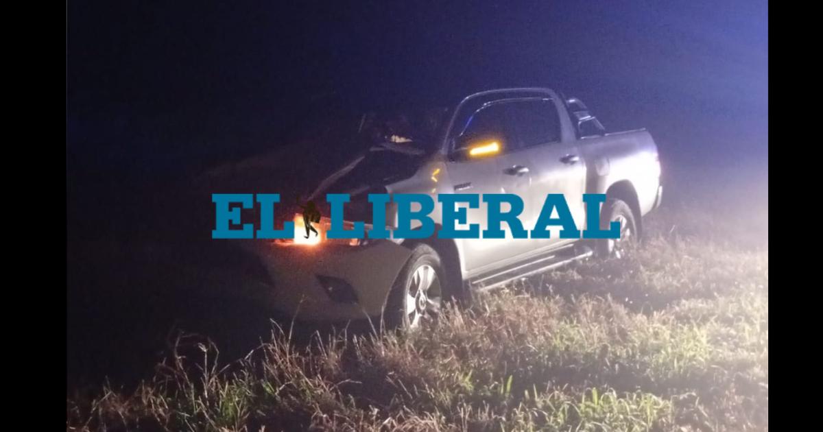 Viven de milagro tras chocar contra un caballo y despistarse en la RP92