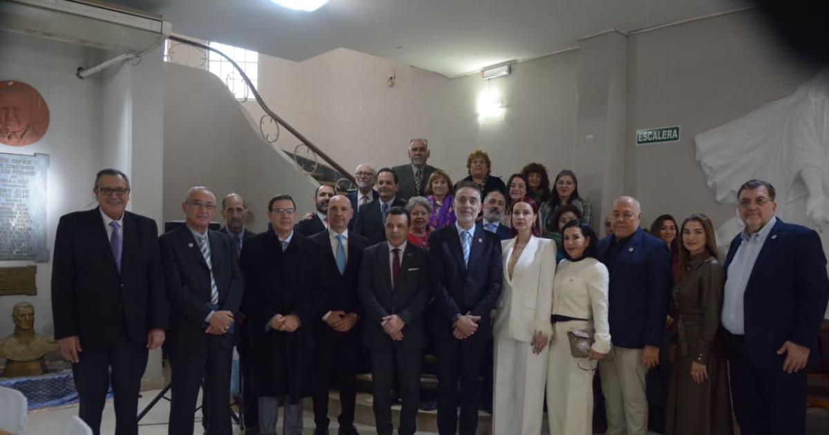 Tango chacarera y asado para recibir al embajador de Palestina