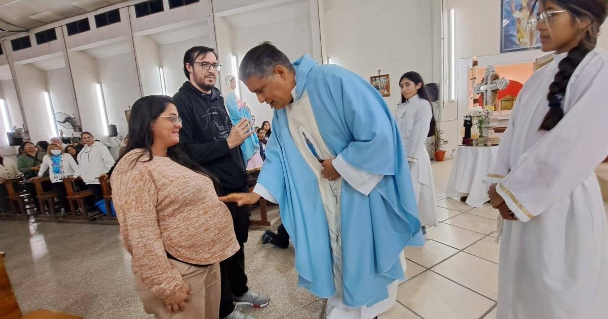 Este domingo 14 seraacute la misa mensual en honor a mariacutea de la Dulce Espera