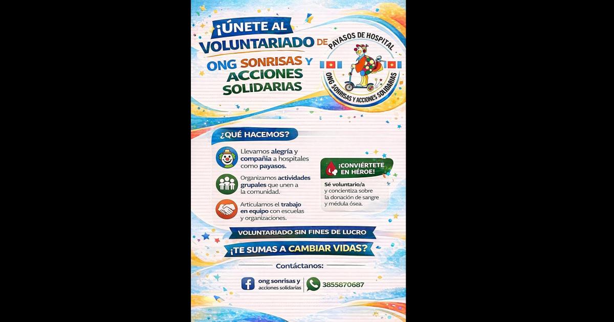 Desde la FCM invitan a sumar al voluntariado de una ONG