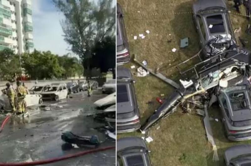 Tragedia aérea - Foto- Todo Noticias