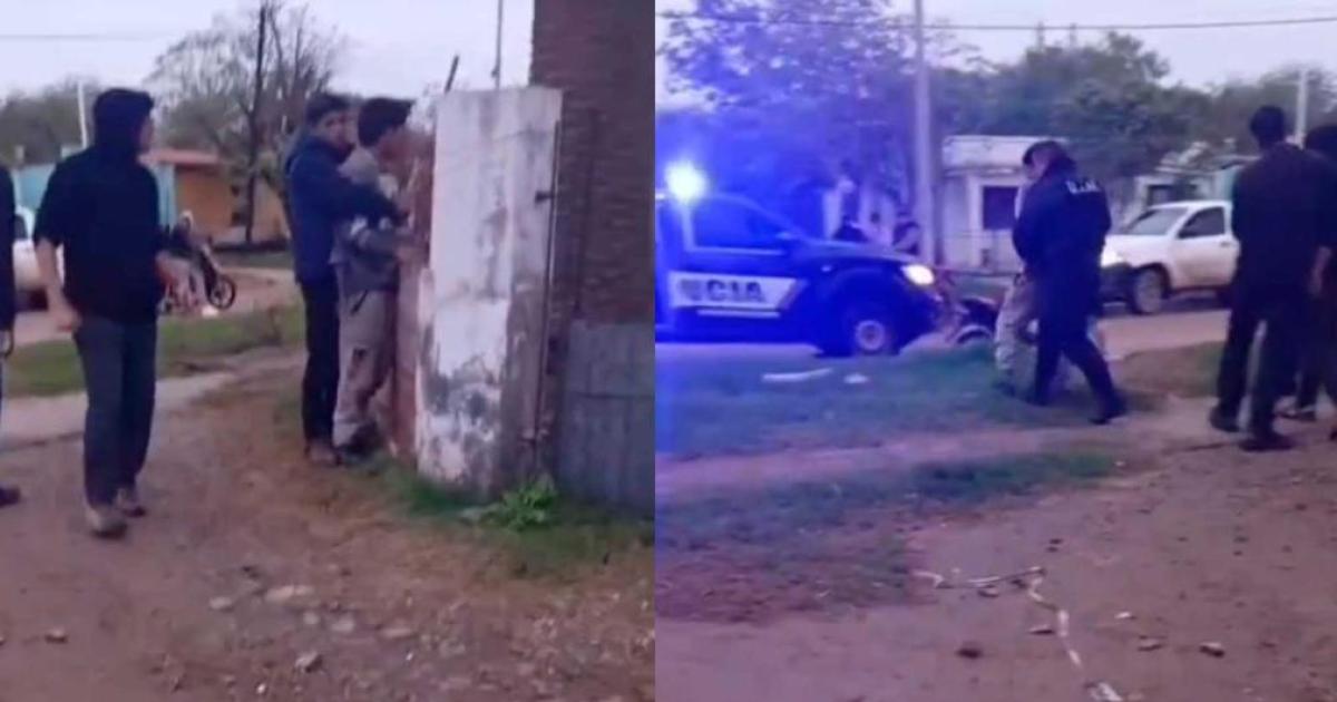 Descubren a un  adolescente robando y le dan una golpiza