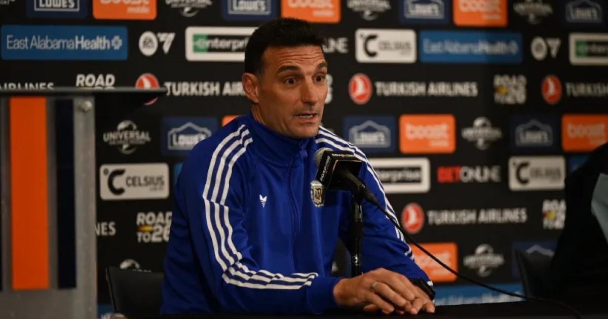 Conferencia clave de Scaloni antes del debut de Argentina vs Argelia en el Mundial 2026