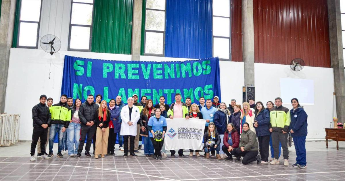 Personal del Hospital de Clodomira se capacitoacute en cliacutenica sobre conduccioacuten segura de motocicletas