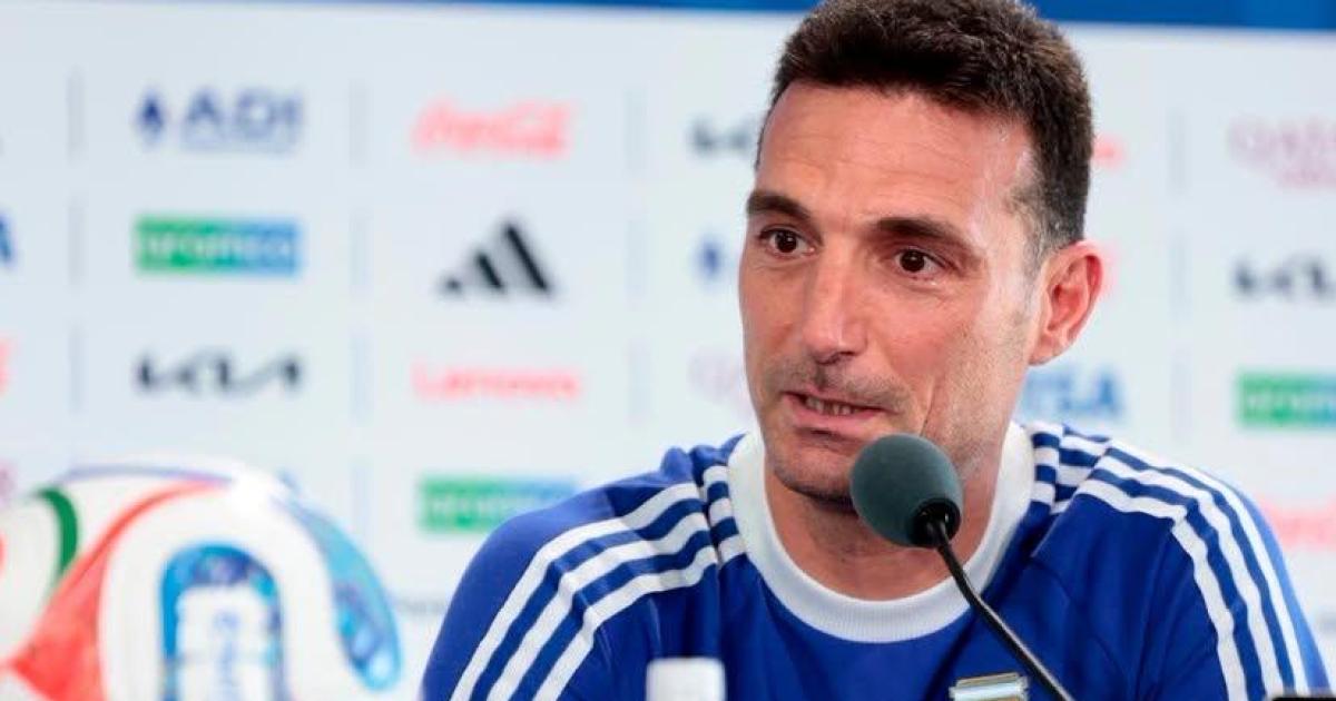 Scaloni no se confia- Vamos a enfrentar a un gran equipo