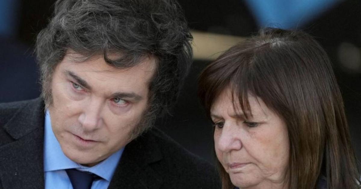 Javier Milei junto a Patricia Bullrich - Foto- Periodismo de Izquierda