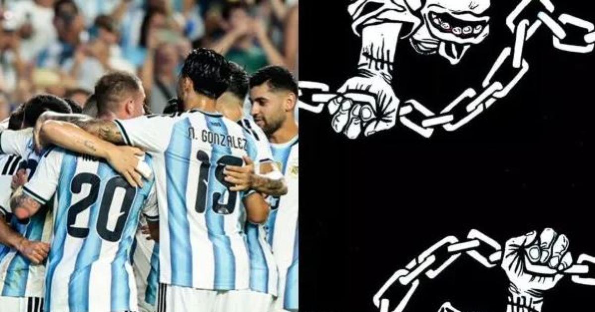 iexclA brillar Argentina- el guintildeo de Conmebol a Los Redondos que enamoroacute a los hinchas antes del debut