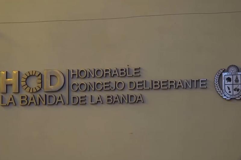 Concejales de La Banda dieron luz verde al proyecto de Ficha Limpia