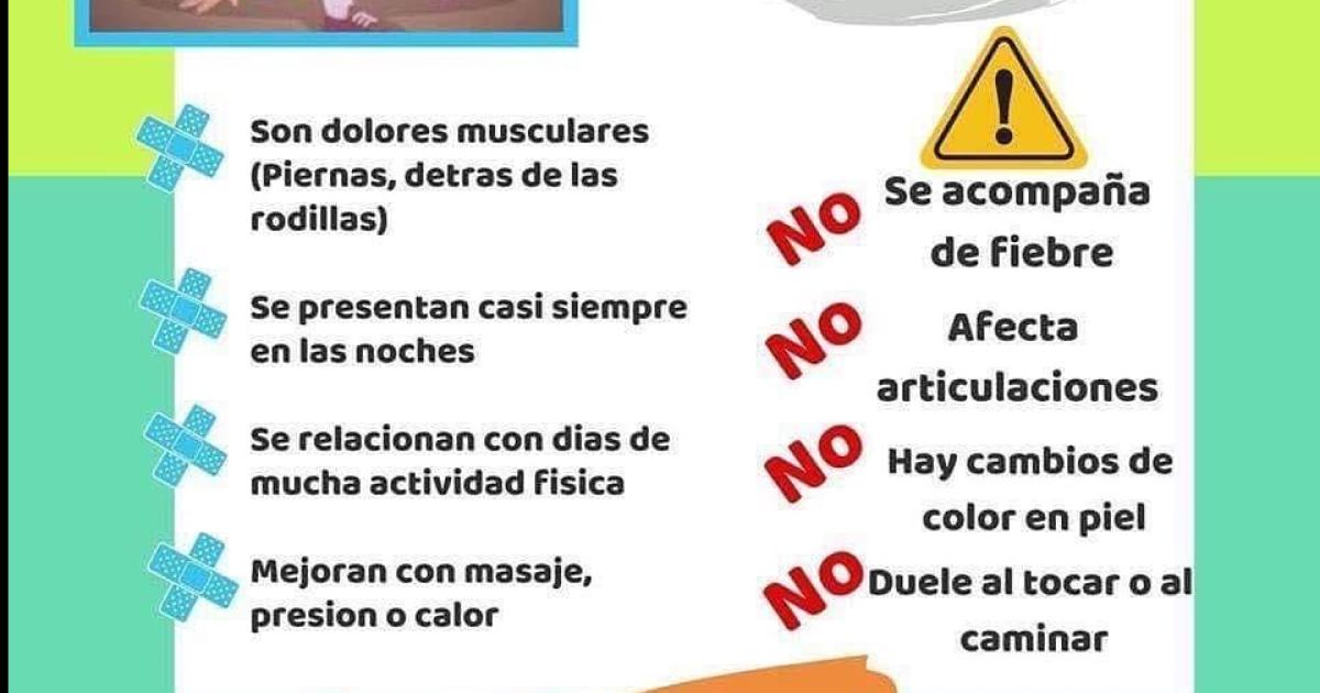 Dolor de crecimiento en las piernas del nintildeo- cuaacutendo se convierten en una sentildeal de alarma