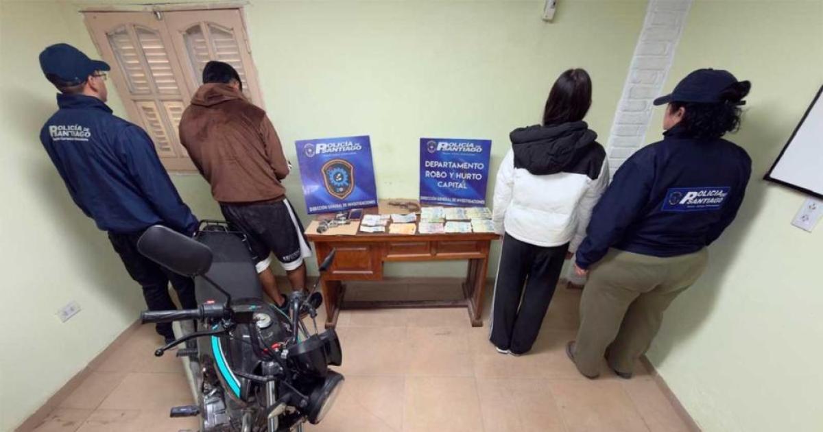 Cayeron con la plata las armas y la moto utilizada para huir tras el asalto a un Pago Faacutecil