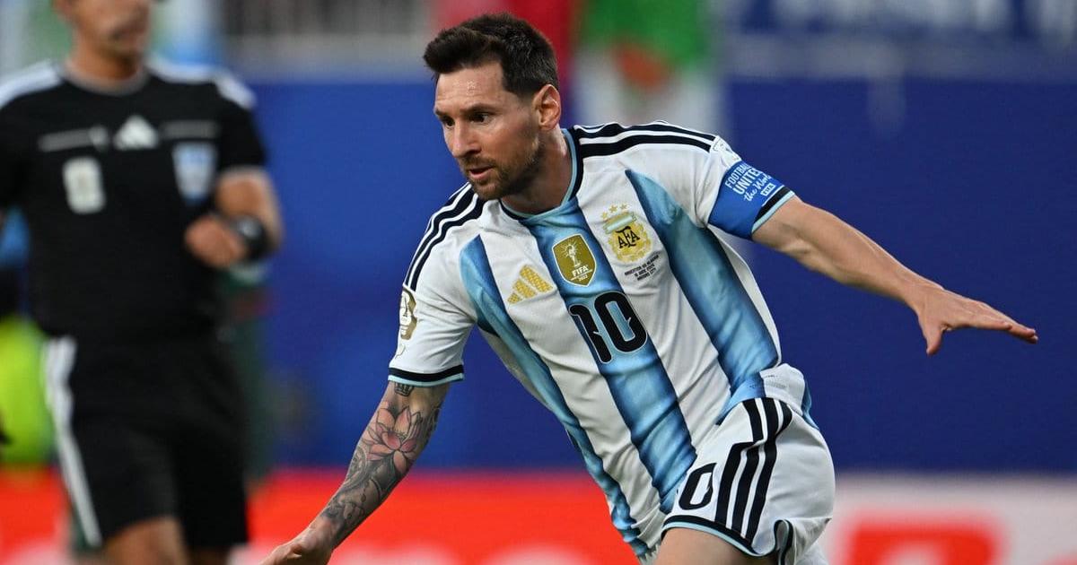 EL LIBERAL desde Kansas- Messi hizo delirar al campeoacuten del mundo y es el maacuteximo goleador de los Mundiales