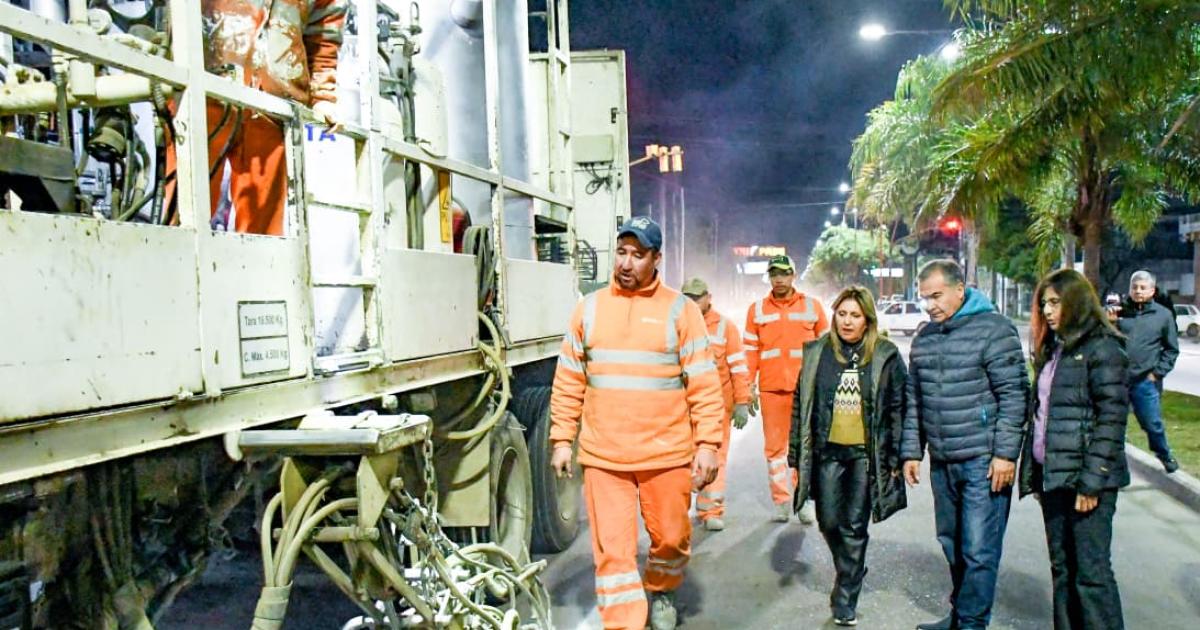 Belgrano- continuacutea la demarcacioacuten de carriles