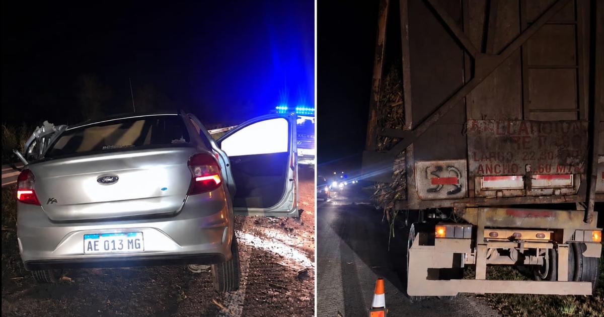 Tucumaacuten- cuatro santiaguentildeos mueren en traacutegico accidente
