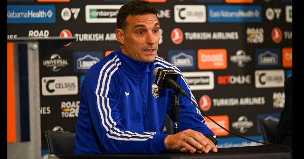 Scaloni confirmoacute un cambio y tiene 2 dudas para enfrentar a Austria