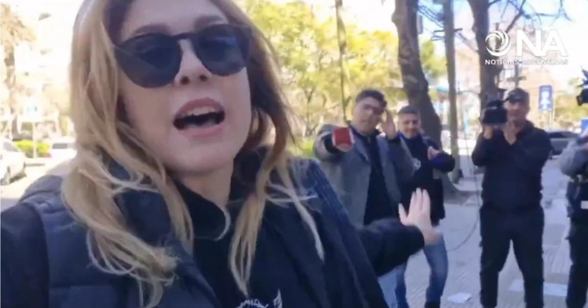 Tensioacuten en Rosario- Lilia Lemoine reaccionoacute tras ser escupida durante un cruce en la viacutea puacuteblica