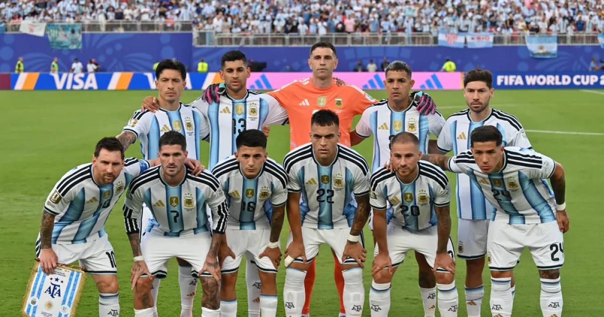 La formacioacuten titular de Lionel Scaloni para el partido de Argentina vs Austria