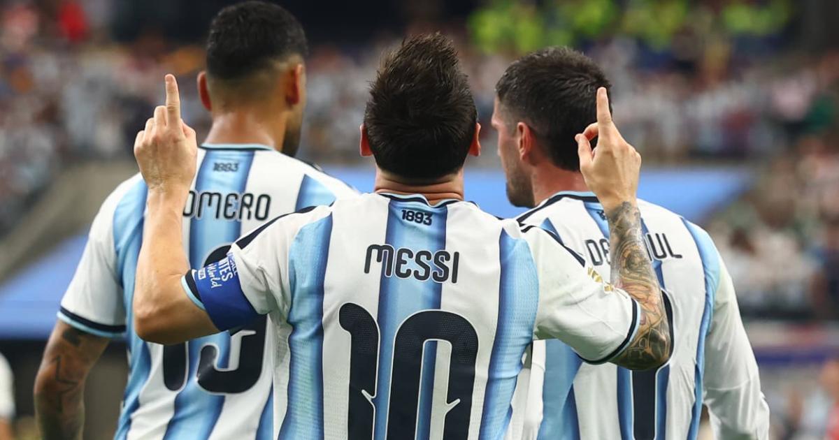 Sigue batiendo reacutecords- Messi lleva seis partidos consecutivos marcando al menos un gol en Mundiales