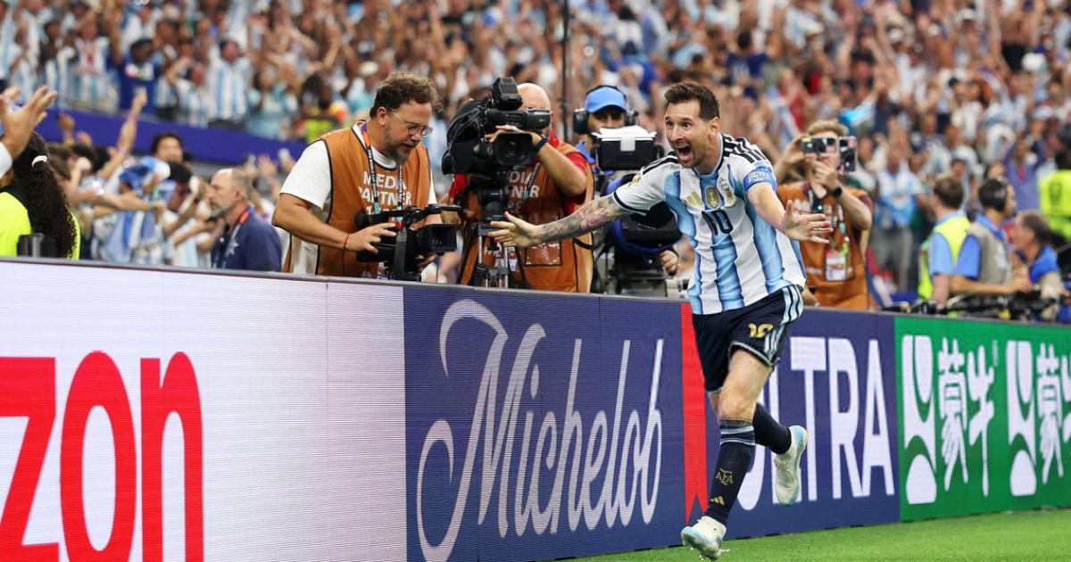 VIDEO- El gol de Messi que sentencioacute el triunfo argentino