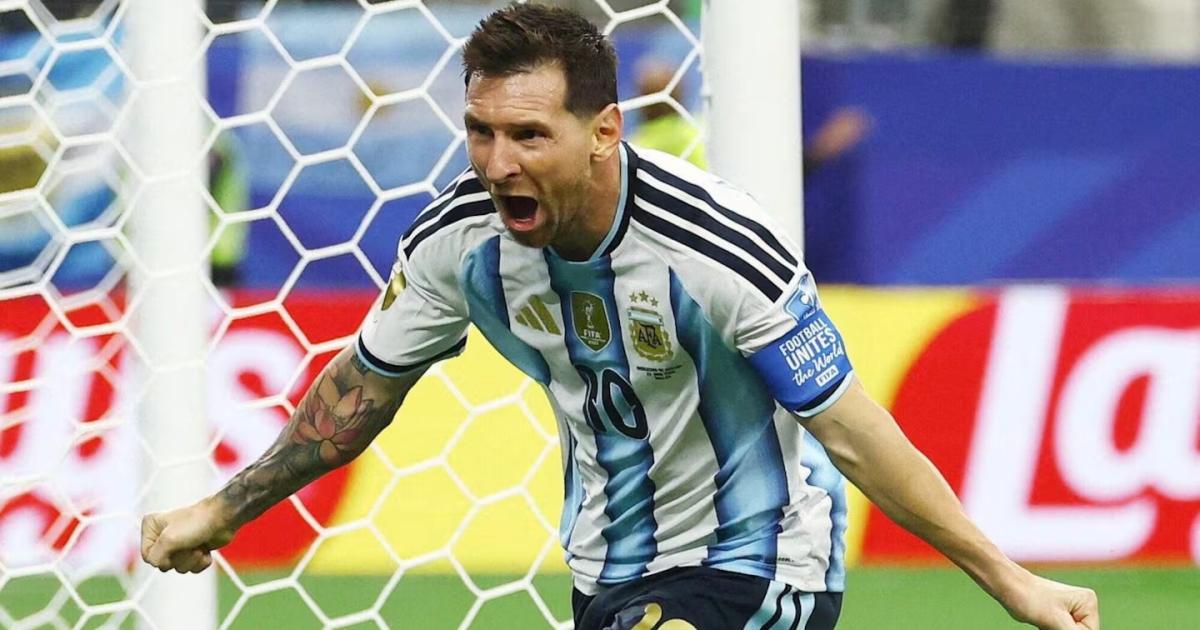 iquestEs de este planeta- el mundo elogia a Messi tras otro reacutecord en los Mundiales