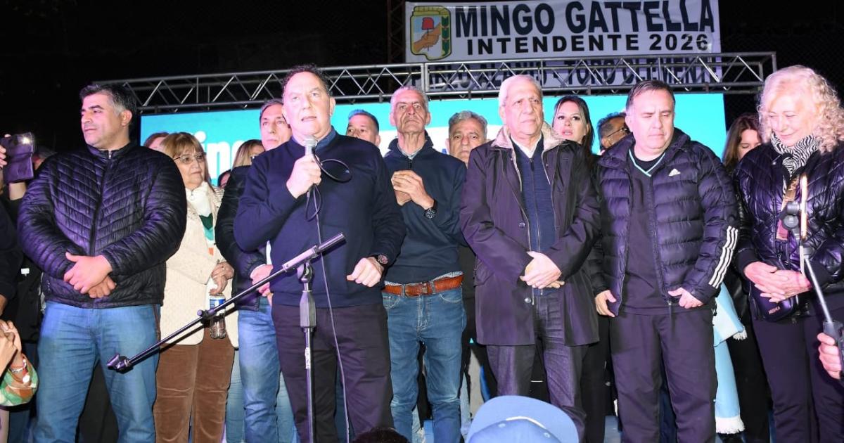 El PJ realizoacute el lanzamiento de Domingo Mingo Gatella en Termas de Riacuteo Hondo