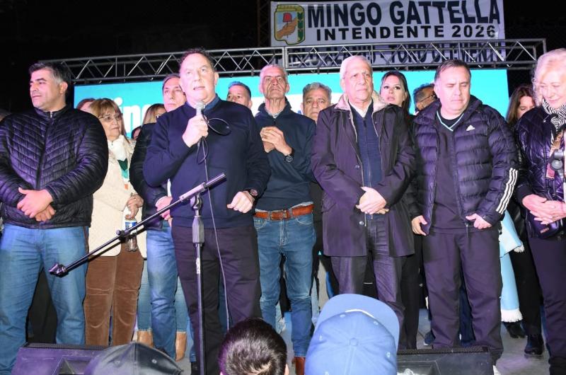 El PJ realizoacute el lanzamiento de Domingo Mingo Gatella en Termas de Riacuteo Hondo