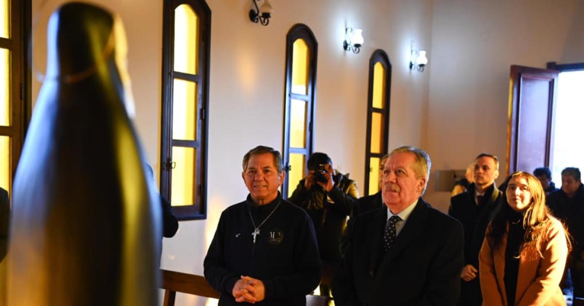 El gobernador Eliacuteas Suaacuterez inauguroacute obras en departamento Siliacutepica