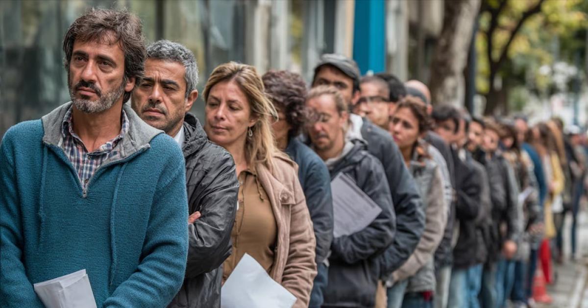 La desocupacioacuten llegoacute al 78-en-porciento- y afecta a 114 millones de personas en el paiacutes