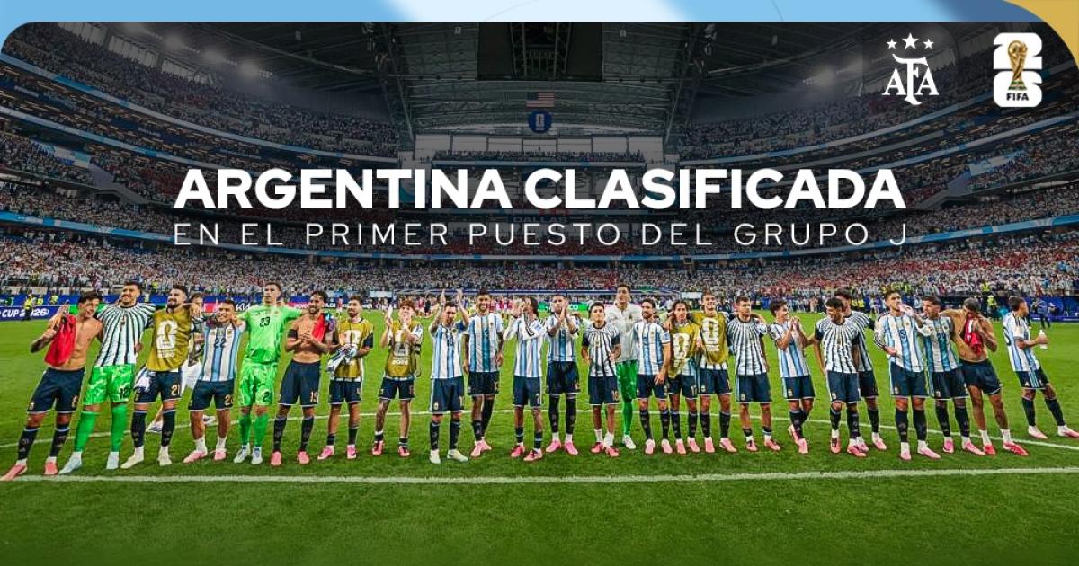 Argentina en 16avos- diacutea hora y sede confirmada para el proacuteximo desafiacuteo del Mundial 2026