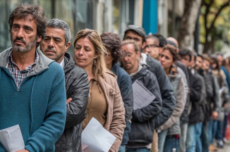 La desocupacioacuten llegoacute al 78-en-porciento- y afecta a 114 millones de personas en el paiacutes