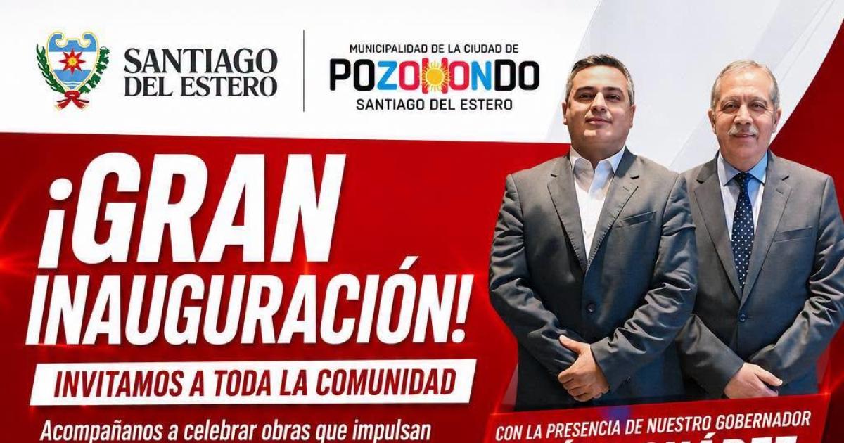 Eliacuteas Suaacuterez inauguraraacute hoy obras y entregaraacute viviendas sociales en Pozo Hondo