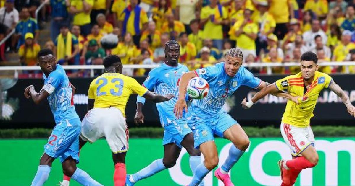 Colombia vencioacute a Congo por la miacutenima y sumoacute tres puntos clave en el Mundial