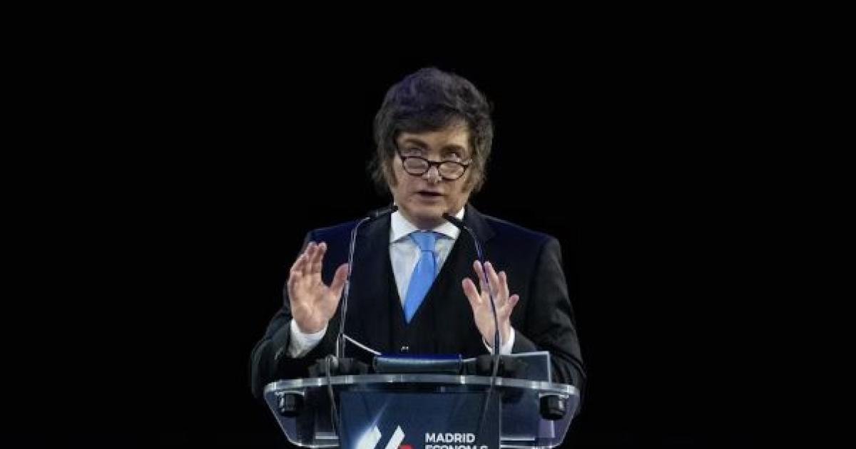 Javier Milei iniciar una nueva gira por España con escala Paraguay - Foto- Infobae