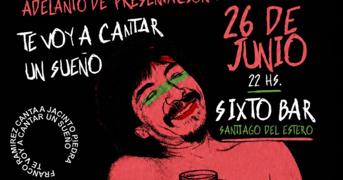 Franco Ramirez Adelanta en Santiago su nuevo disco  Te voy a cantar un suentildeo  