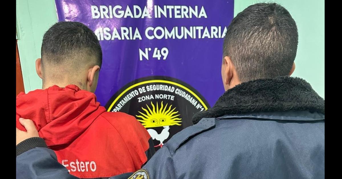 Un joven de 23 antildeos violoacute una perimetral y hostigoacute a su madre 