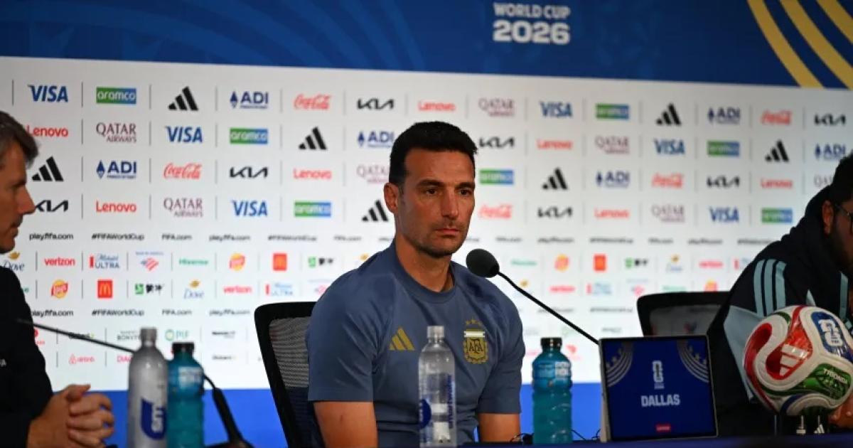 Lionel Scaloni confirmoacute que Messi no seraacute titular ante Jordania
