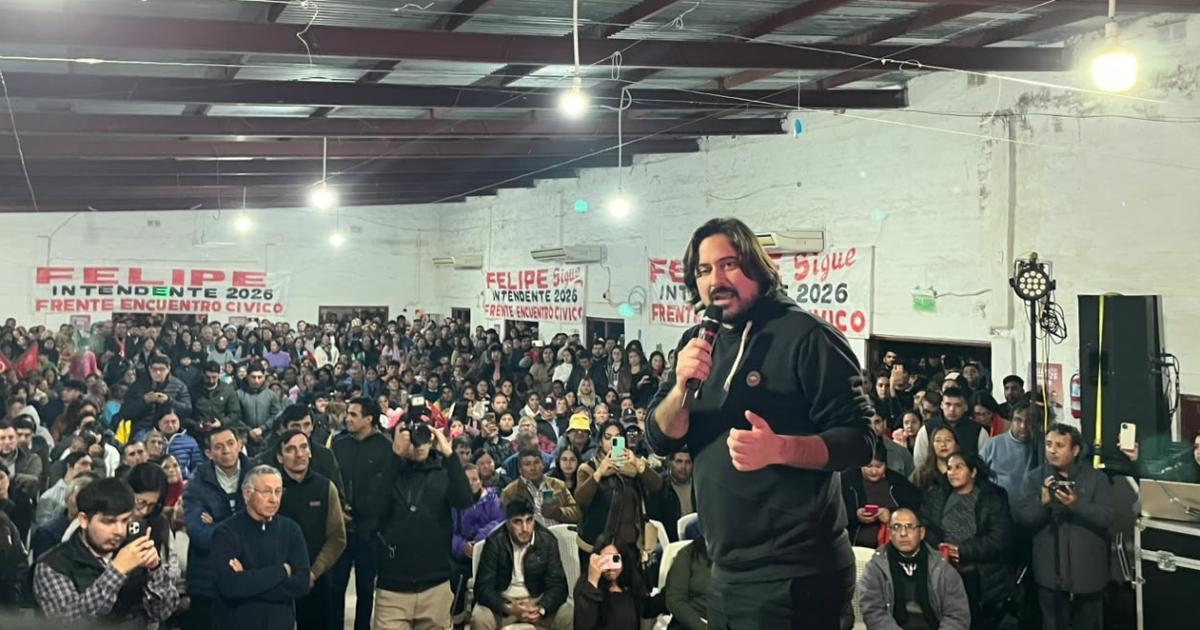 Felipe Cisneros lanzoacute su candidatura a intendente de Monte Quemado