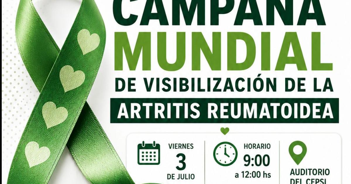 Lanzaraacuten una gran campantildea mundial de la visibilizacioacuten de la artritis reumatoidea