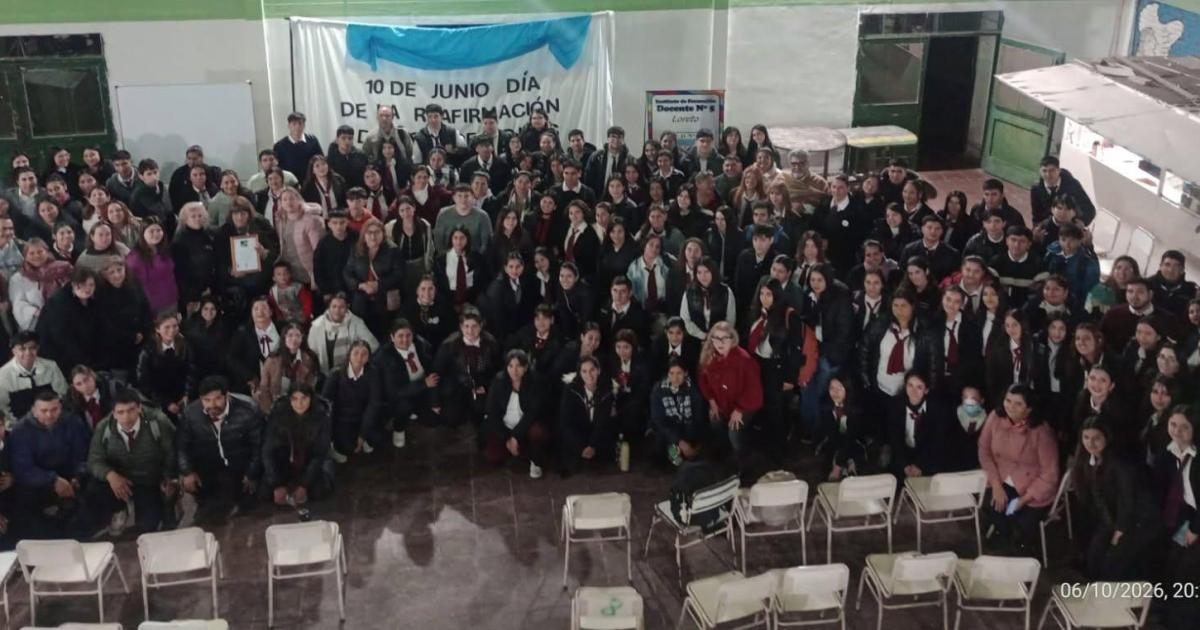 La Caacutetedra Libre del IFD Nordm 5 de Loreto cumple 10 antildeos 