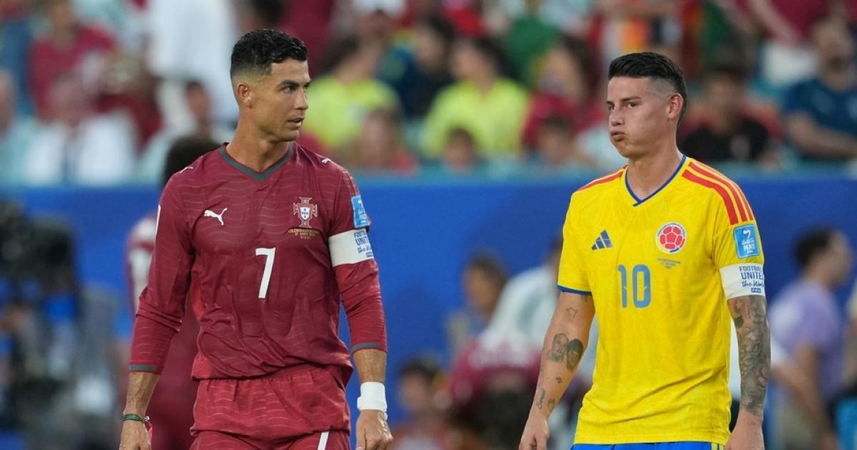 Colombia empatoacute frente a Portugal y quedoacute primero