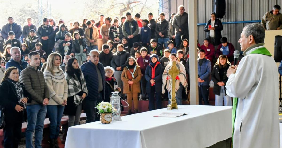 Inauguran el anfiteatro Papa Francisco en el Santuario Mama Antula