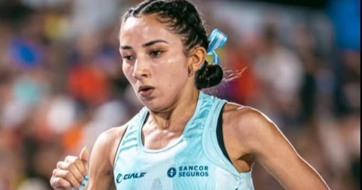 La atleta Neacutelida Pentildeaflor se subioacute otra vez al podio en el aacutembito internacional