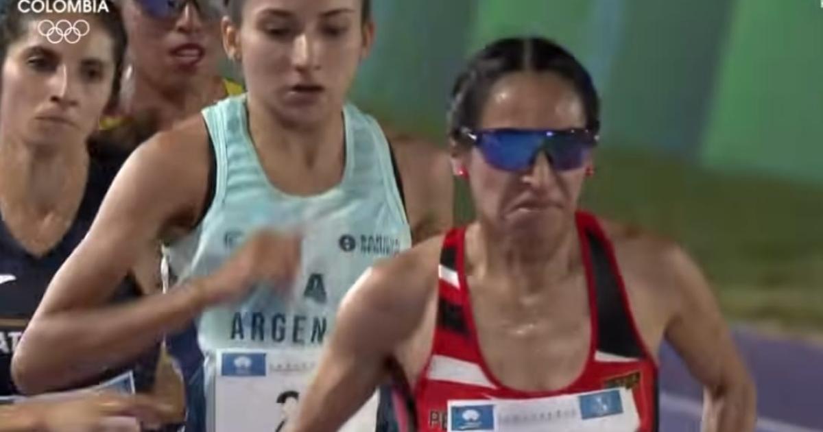 La atleta Neacutelida Pentildeaflor se subioacute otra vez al podio en el aacutembito internacional